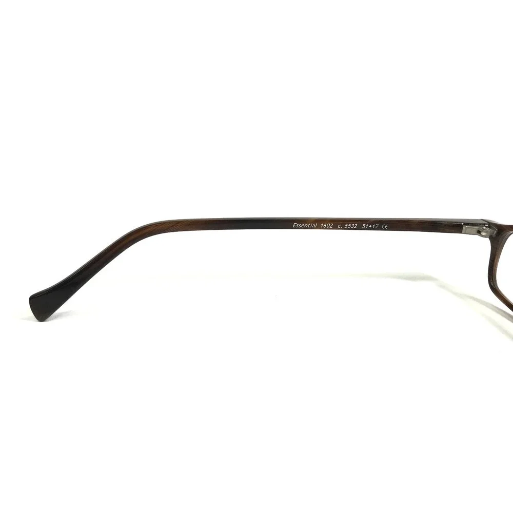 Prodesign 1602 C. 5532 Eyeglasses Frames Brown Horn Rectangular 51-17-140